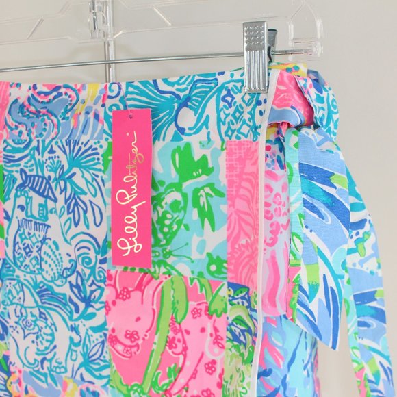 Lilly Pulitzer Simona Pop Up Multi Skort NWT - Picture 2 of 5